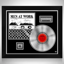 RARE-T Limited Edition Frames Men At Work - Business As Usual Platinum LP Limited Signature Edition Studio Licensed Custom Frame