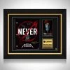 RARE-T Metallica Through The Never Screenplay Lyrics & Music Sheet Limited Signature Edition Studio Licensed Custom Frame