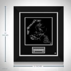 RARE-T Limited Edition Frames Metallica - Black LP Cover Limited Signature Edition Studio Licensed Custom Frame 10 RARE-T Limited Edition Frames Metallica - Black LP Cover Limited Signature Edition Studio Licensed Custom Frame
