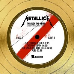 RARE-T Metallica - Through The Never Gold LP Limited Signature Edition Studio Licensed Custom Frame Limited Edition Frames 19 RARE-T Metallica - Through The Never Gold LP Limited Signature Edition Studio Licensed Custom Frame Limited Edition Frames