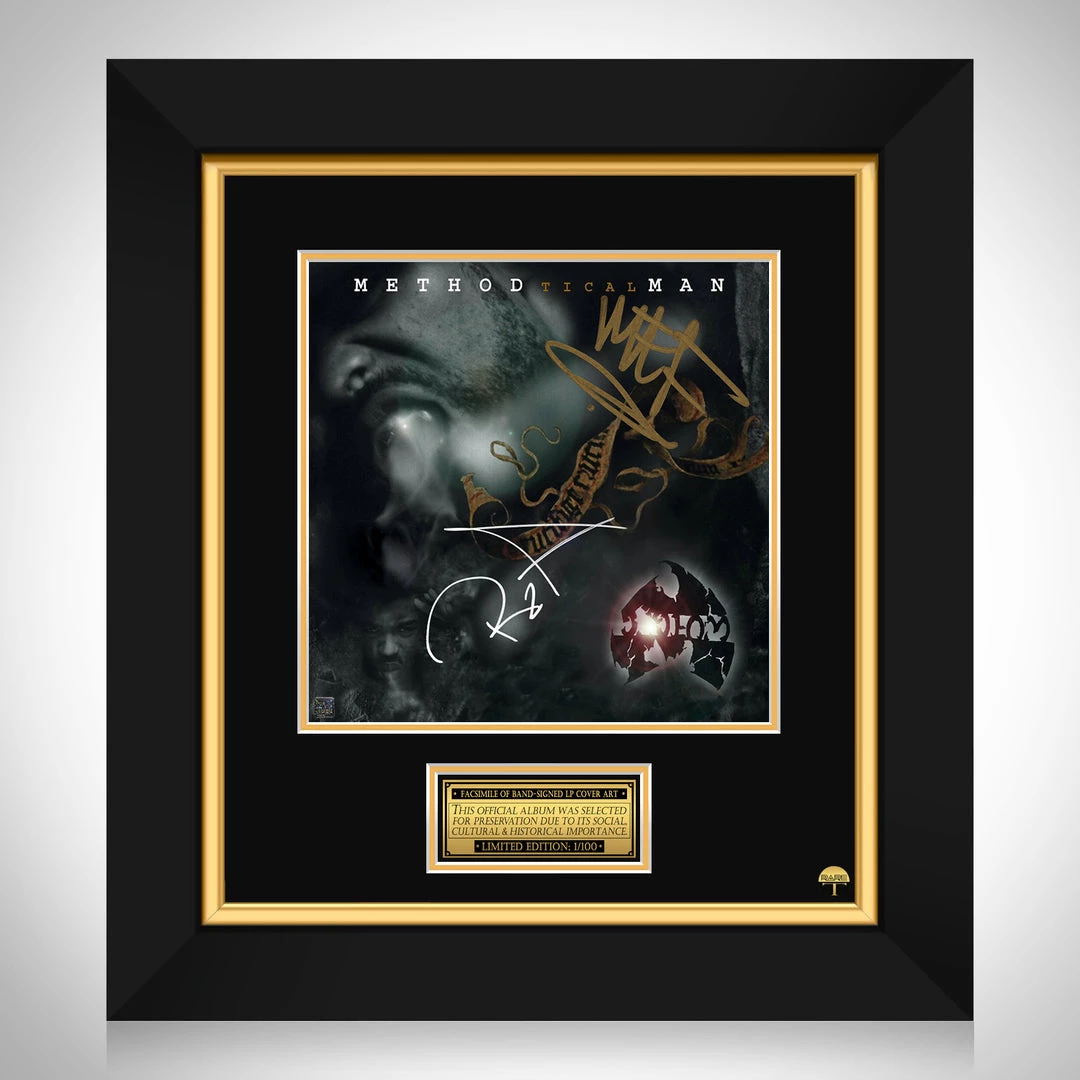 RARE-T Limited Edition Frames Method Man - Tical LP Cover Limited Signature Edition Studio Licensed Custom Frame 1 RARE-T Limited Edition Frames Method Man - Tical LP Cover Limited Signature Edition Studio Licensed Custom Frame