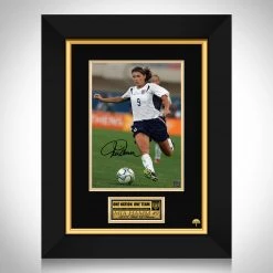 RARE-T USA National Team - Mia Hamm Photo Limited Signature Edition Studio Licensed Custom Frame Sports Memorabilia