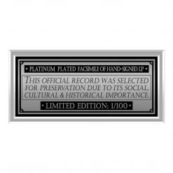 RARE-T Michael Jackson Thriller Platinum LP Limited Signature Edition Studio Licensed Custom Frame 16 RARE-T Michael Jackson Thriller Platinum LP Limited Signature Edition Studio Licensed Custom Frame