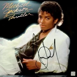 RARE-T Michael Jackson Thriller Gold LP Limited Signature Edition Studio Licensed Custom Frame Limited Edition Frames