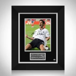 RARE-T Germany - Michael Ballack Photo Limited Signature Edition Studio Licensed Custom Frame