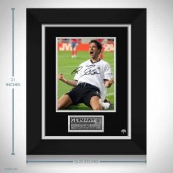 RARE-T Germany - Michael Ballack Photo Limited Signature Edition Studio Licensed Custom Frame
