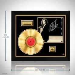 RARE-T Limited Edition Frames Michael Bolton - Soul Provider Gold LP Limited Signature Edition Studio Licensed Custom Frame