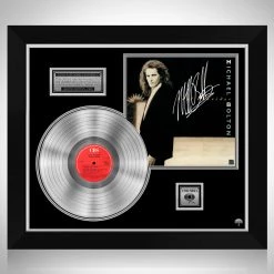 RARE-T Michael Bolton - Soul Provider Platinum LP Limited Signature Edition Studio Licensed Custom Frame Limited Edition Frames