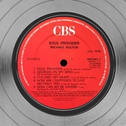 RARE-T Michael Bolton - Soul Provider Platinum LP Limited Signature Edition Studio Licensed Custom Frame Limited Edition Frames