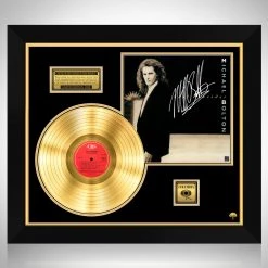 RARE-T Limited Edition Frames Michael Bolton - Soul Provider Gold LP Limited Signature Edition Studio Licensed Custom Frame