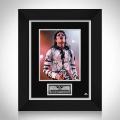 RARE-T Michael Jackson Stage Photo Limited Signature Edition Studio Licensed Custom Frame Limited Edition Frames