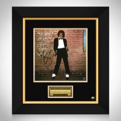 RARE-T Michael Jackson - Off The Wall LP Cover Limited Signature Edition Studio Licensed Custom Frame Limited Edition Frames