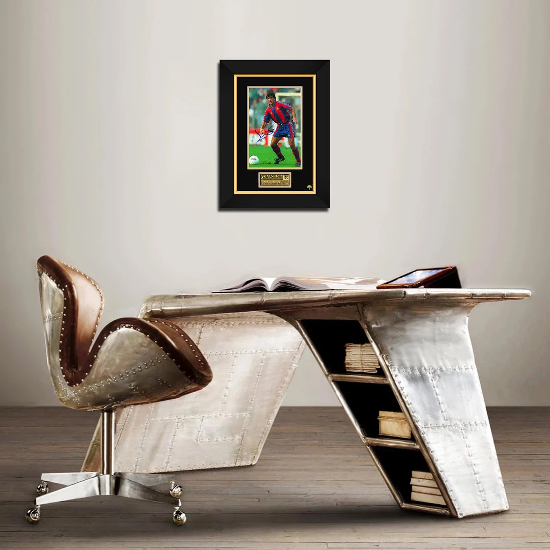 RARE-T Sports Memorabilia FC Barcelona Miguel Angel Nadal Homar Photo Limited Signature Edition Studio Licensed Custom Frame 2 RARE-T Sports Memorabilia FC Barcelona Miguel Angel Nadal Homar Photo Limited Signature Edition Studio Licensed Custom Frame