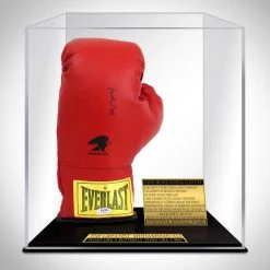PPC Signed Memorabilia Muhammad Ali - PSA/DNA Certified Hand-Signed Boxing Glove Custom Museum Display