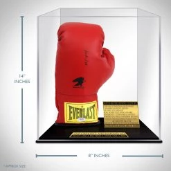 PPC Signed Memorabilia Muhammad Ali - PSA/DNA Certified Hand-Signed Boxing Glove Custom Museum Display