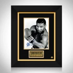 RARE-T Mike Tyson Limited Signature Edition Studio Licensed Photo Custom Frame