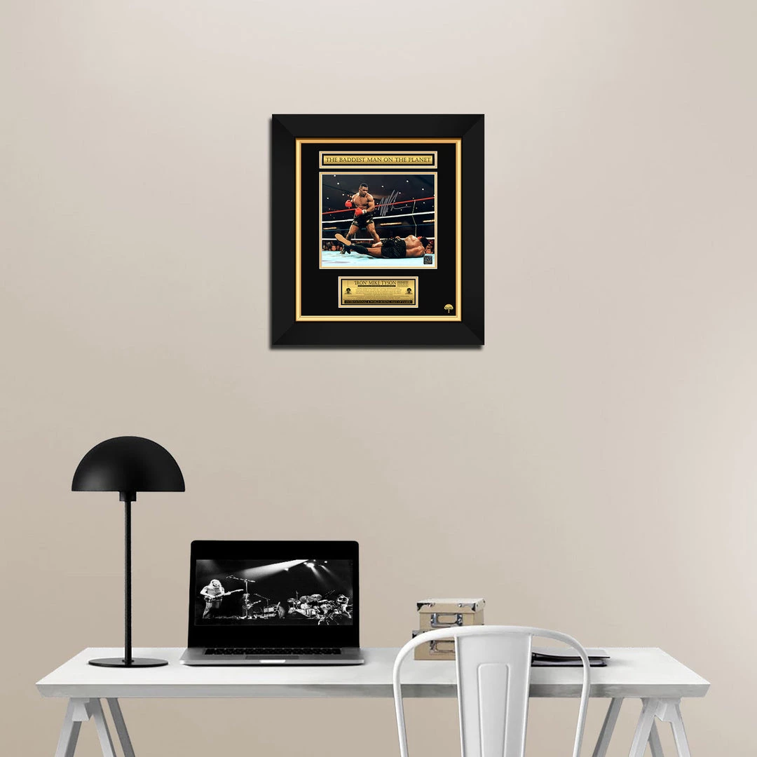 RARE-T Mike Tyson Baddest Man On The Planet Photo Limited Signature Edition Licensed Custom Frame 3 RARE-T Mike Tyson Baddest Man On The Planet Photo Limited Signature Edition Licensed Custom Frame
