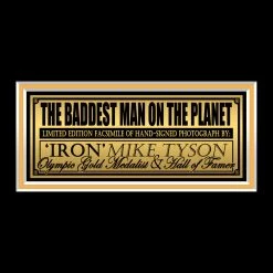RARE-T Mike Tyson Limited Signature Edition Studio Licensed Photo Custom Frame 11 RARE-T Mike Tyson Limited Signature Edition Studio Licensed Photo Custom Frame