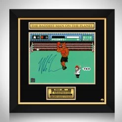 RARE-T Limited Edition Frames Mike Tyson Punch Out Promo Art Mini Poster Limited Signature Edition Studio Licensed Custom Frame