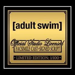 RARE-T Mike Tyson's Mysteries Transcript Limited Signature Edition Studio Licensed Custom Frame Limited Edition Frames