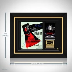 RARE-T Misery Script Limited Signature Edition Studio Licensed Custom Frame
