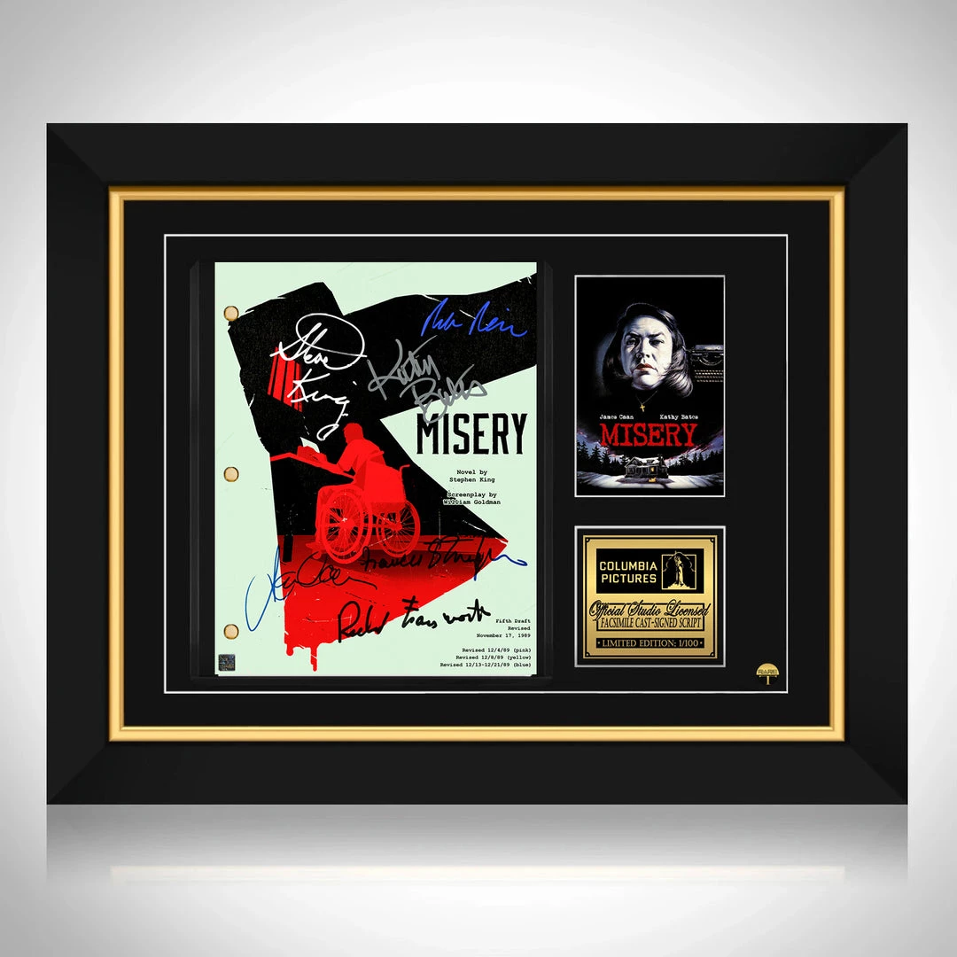 RARE-T Misery Script Limited Signature Edition Studio Licensed Custom Frame 1 RARE-T Misery Script Limited Signature Edition Studio Licensed Custom Frame