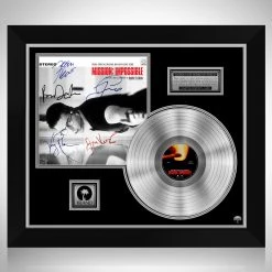 RARE-T Limited Edition Frames Mission Impossible - Soundtrack Platinum LP Limited Signature Edition Studio Licensed Custom Custom Frame