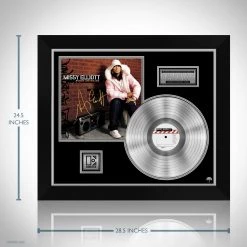 RARE-T Limited Edition Frames Missy Elliott - Under Construction Platinum LP Limited Signature Edition Studio Licensed Custom Frame