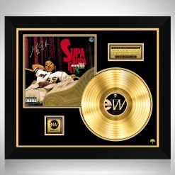 RARE-T Missy Elliot - Supa Dupa Fly Gold LP Limited Signature Edition Studio Licensed Custom Frame