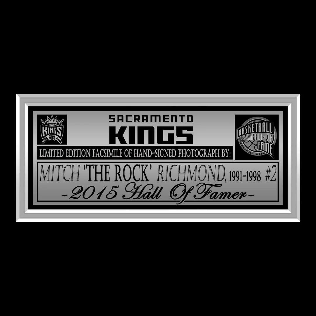 RARE-T Sacramento Kings Mitch Richmond Photo Limited Signature Edition Studio Licensed Custom Frame Sports Memorabilia 5 RARE-T Sacramento Kings Mitch Richmond Photo Limited Signature Edition Studio Licensed Custom Frame Sports Memorabilia