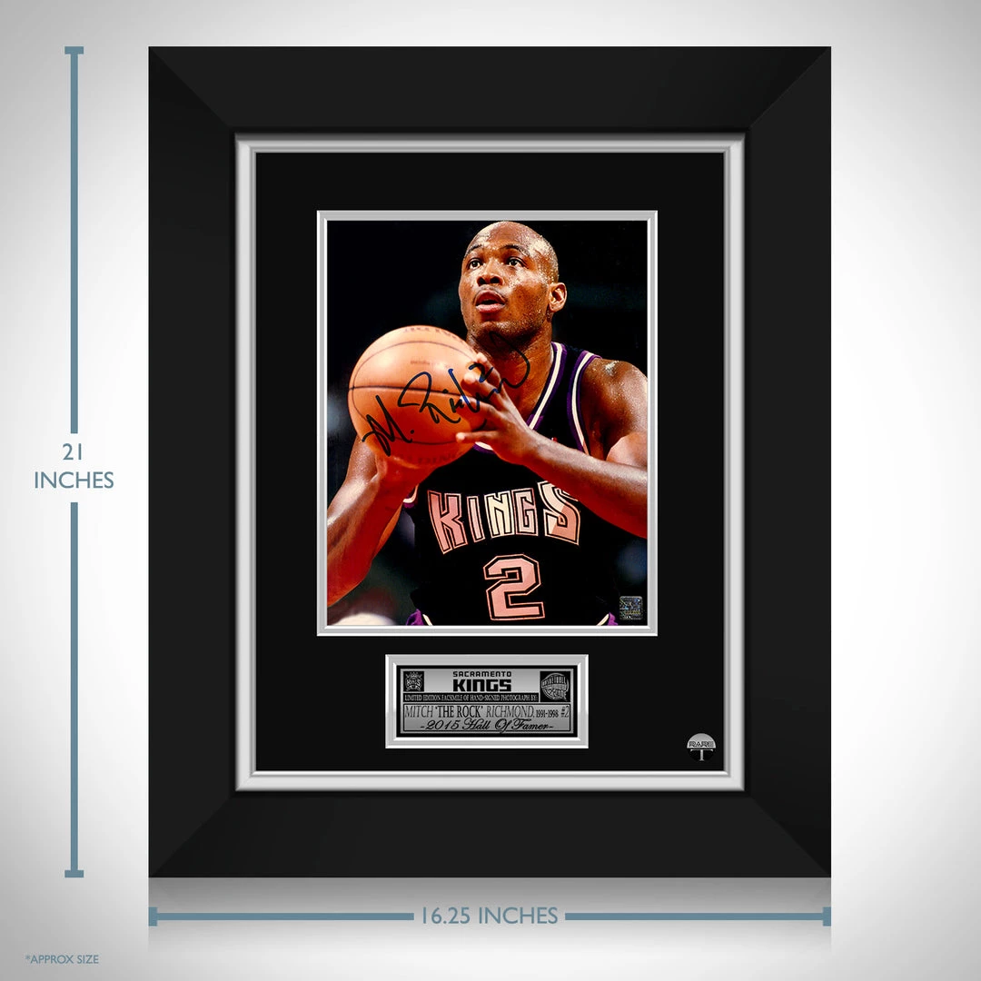 RARE-T Sacramento Kings Mitch Richmond Photo Limited Signature Edition Studio Licensed Custom Frame Sports Memorabilia 3 RARE-T Sacramento Kings Mitch Richmond Photo Limited Signature Edition Studio Licensed Custom Frame Sports Memorabilia