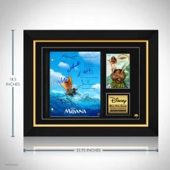 RARE-T Limited Edition Frames Moana Script Limited Signature Edition Studio Licensed Custom Frame