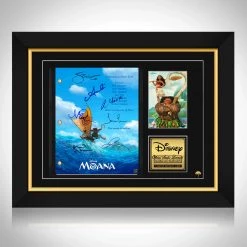 RARE-T Limited Edition Frames Moana Script Limited Signature Edition Studio Licensed Custom Frame