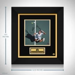 RARE-T Monica Seles Photo Limited Signature Edition Licensed Custom Frame