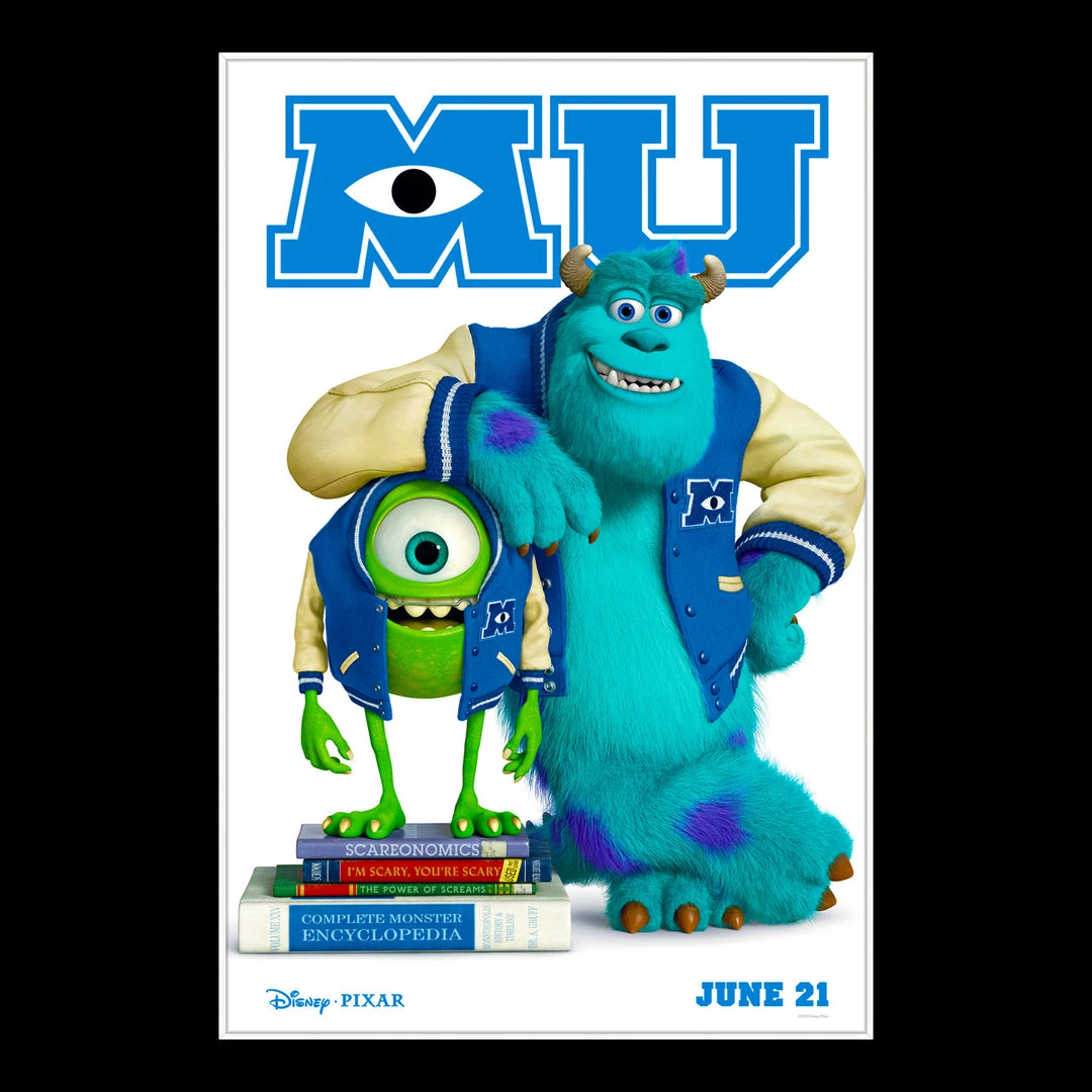 RARE-T Limited Edition Frames Monsters University Script Limited Signature Edition Studio Licensed Custom Frame 7 RARE-T Limited Edition Frames Monsters University Script Limited Signature Edition Studio Licensed Custom Frame