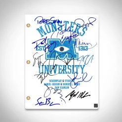 RARE-T Limited Edition Frames Monsters University Script Limited Signature Edition Studio Licensed Custom Frame