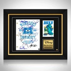 RARE-T Limited Edition Frames Monsters University Script Limited Signature Edition Studio Licensed Custom Frame