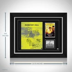 RARE-T Monster's Ball Script Limited Signature Edition Studio Licensed Custom Frame
