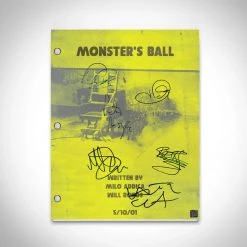 RARE-T Monster's Ball Script Limited Signature Edition Studio Licensed Custom Frame