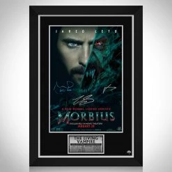 RARE-T Limited Edition Frames Morbius Mini Poster Limited Signature Edition Studio Licensed Custom Frame