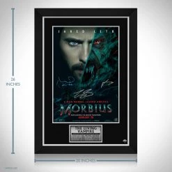 RARE-T Limited Edition Frames Morbius Mini Poster Limited Signature Edition Studio Licensed Custom Frame