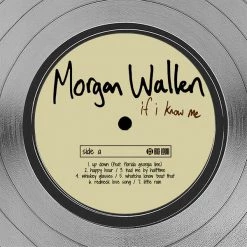 RARE-T Morgan Wallen - If I Know Me Platinum LP Limited Signature Edition Studio Licensed Custom Frame Limited Edition Frames 14 RARE-T Morgan Wallen - If I Know Me Platinum LP Limited Signature Edition Studio Licensed Custom Frame Limited Edition Frames