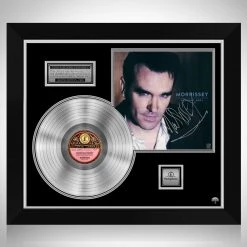 RARE-T Morrissey - Vauxhall And I Platinum LP Limited Signature Edition Studio Licensed Custom Frame