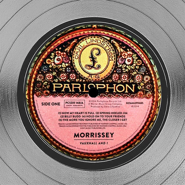 RARE-T Morrissey - Vauxhall And I Platinum LP Limited Signature Edition Studio Licensed Custom Frame 5 RARE-T Morrissey - Vauxhall And I Platinum LP Limited Signature Edition Studio Licensed Custom Frame