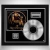 RARE-T Mortal Kombat - Original Motion Picture Soundtrack Platinum LP Limited Signature Edition Studio Licensed Custom Frame Limited Edition Frames