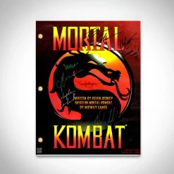 RARE-T Limited Edition Frames Mortal Kombat Script Limited Signature Edition Studio Licensed Custom Frame