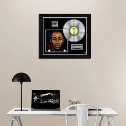RARE-T Mos Def - On Both Sides Platinum LP Limited Signature Edition Studio Licensed Custom Frame Limited Edition Frames