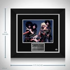 RARE-T Limited Edition Frames Motley Crue Band Photo Limited Signature Edition Studio Licensed Custom Frame