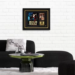 RARE-T Limited Edition Frames Moulin Rouge Script Limited Signature Edition Studio Licensed Custom Frame
