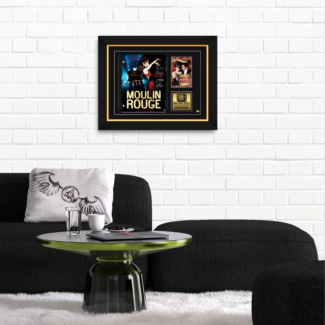 RARE-T Limited Edition Frames Moulin Rouge Script Limited Signature Edition Studio Licensed Custom Frame 2 RARE-T Limited Edition Frames Moulin Rouge Script Limited Signature Edition Studio Licensed Custom Frame